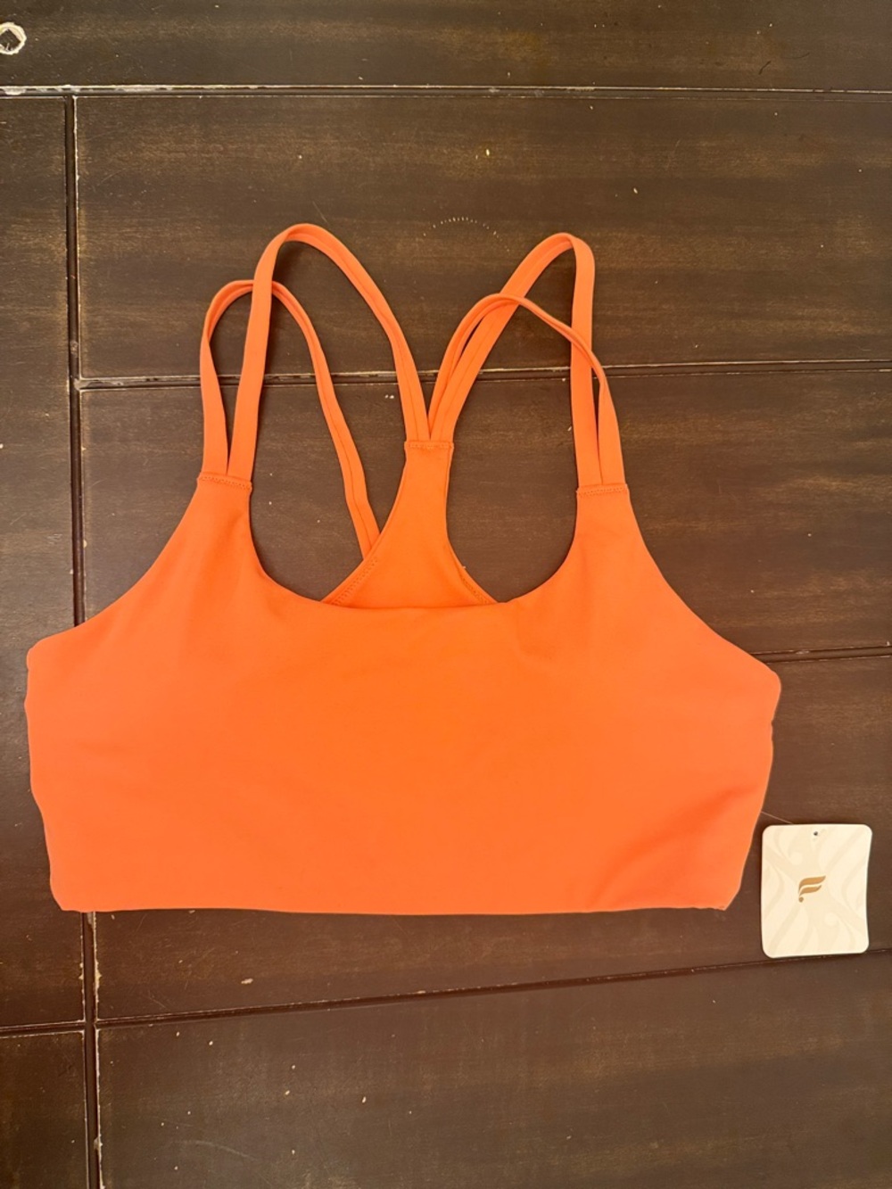 Fabletics St. Tropez Coral Principal Low Impact Bra